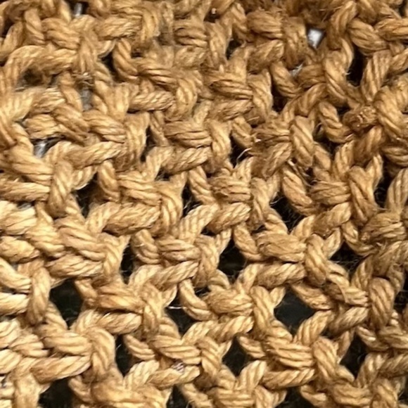 Handmade Retro Mid Century Mod Macrame Lamp Shade - Picture 7 of 7